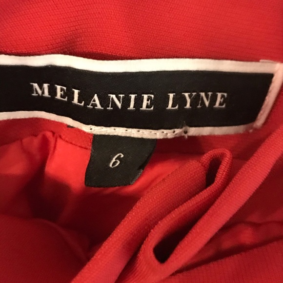 Apple Red Melanie Lyne Pencil Skirt size 6 - Picture 5 of 5